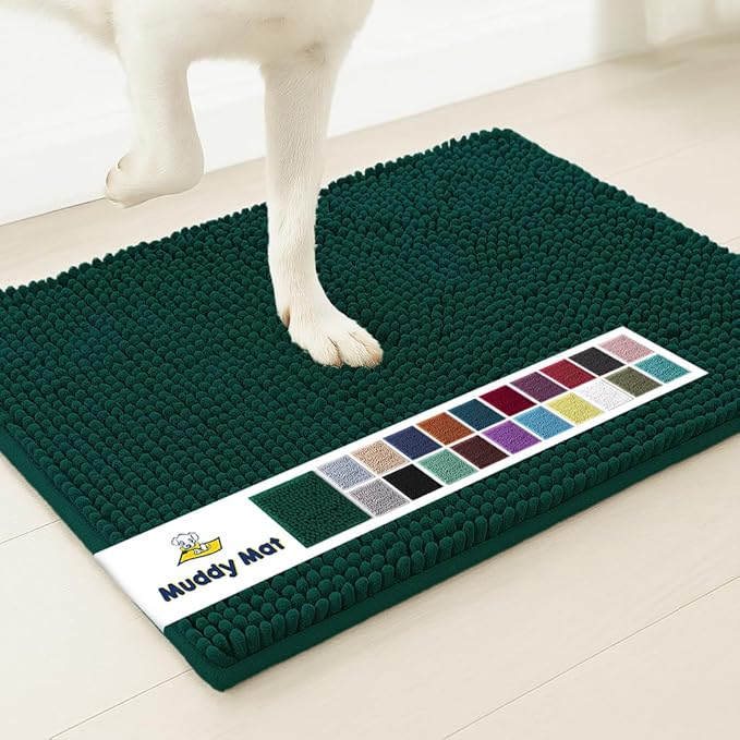 Muddy Mat® | Super Absorbent Door Mat Indoor, Microfiber Quick Dry Chenille by MuddyMat%C2%AE