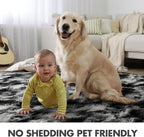 4x6 Ft Shag Area Rug for Bedroom Living Room, Tie-Dyed Ultra Soft Fluffy Furry - Image 6