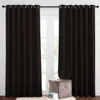 NICETOWN Room Darkening Slding Glass Curtain Panels by NICETOWN
