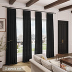 Nanspring Linen Curtains 84 inches Long - Image 6