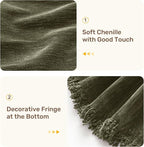 Sectional Couch Covers, 2 Pieces Washable L Shaped Couch Covers Sofa Blanket - Image 6