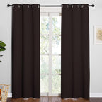 NICETOWN Energy Smart Thermal Insulated Solid Grommet Blackout Curtains/Drapes - Image 2