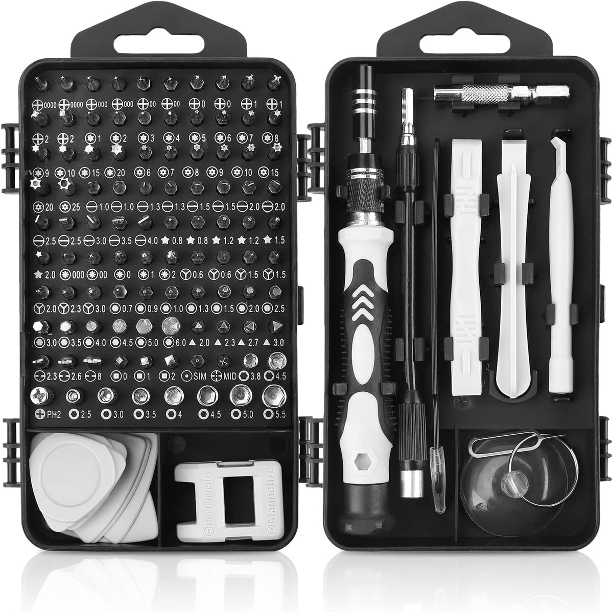 LIFEGOO Precision Screwdriver Set,Mini Repair Tool Kit with Torx Triwing Bits Repair for Electronics Computer, Macbook, Laptop, PC, RC, PS5, iphone,Jewelers, XBOX, Glasses,Camera,Eyeglasses
