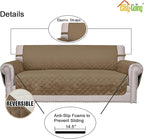 Easy-Going Sofa Slipcover Reversible Loveseat Sofa Cover Couch Cover - Image 3