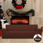 Easy-Going Stretch 4 Seater Sofa Slipcover 1-Piece Sofa Cover Furniture - Image 2