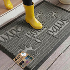 GORILLA GRIP 100% Waterproof All-Season WeatherMAX Doormat 35x23, US Designed by GorillaGrip