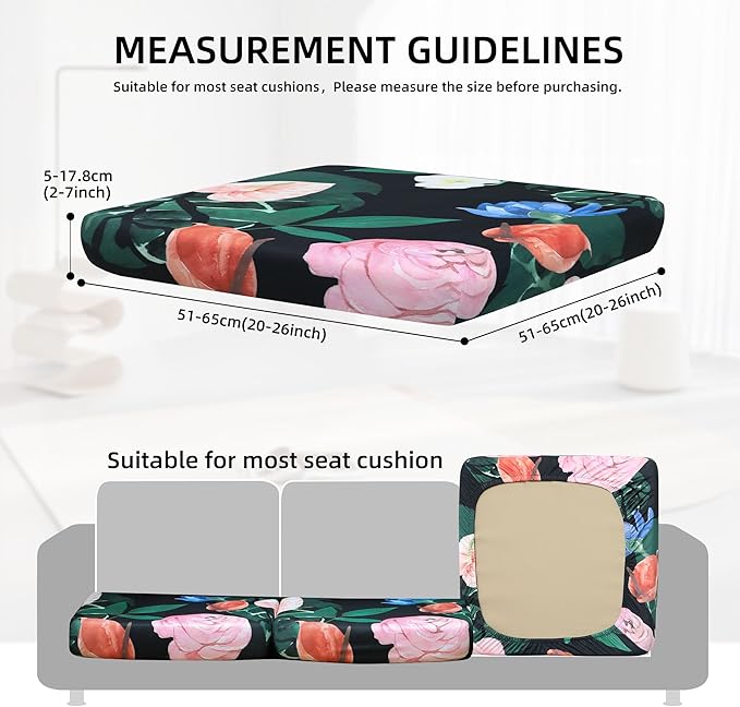 Outdoor Cushion Covers Set, Replacement - Image 2