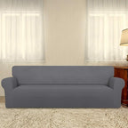 PureFit Super Stretch 4 Seater Sofa Slipcover – Spandex Non Slip Soft Couch - Image 2