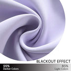 Yakamok Lilac Blackout Drapes for Bedroom - Image 3
