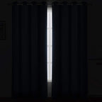 LEMOMO Navy Blue Thermal Blackout Curtains/52 x 95 Inch/Set of 2 Panels Room - Image 3