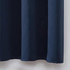 LEMOMO Navy Blue Thermal Blackout Curtains/42 x 72 Inch/Set of 2 Panels Room - Image 9
