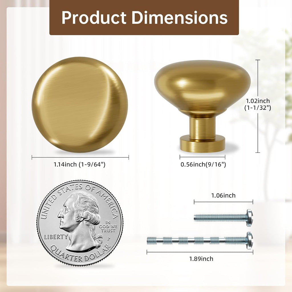 10pcs Champagne Bronze Cabinet Knobs Pull Solid Zinc Kitchen Drawer Handles