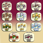 Wine Lover's 5-Piece Kitchen Towel Set