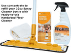 Pallmann Hardwood Floor Cleaner Concentrate - 1 Gallon - Residue Free