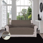 Easy-Going Reversible Loveseat Couch Cover - Image 2