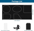 100% Blackout Curtains for Bedroom, Portable DIY Window Blinds, No Drill Window - Image 5