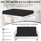 4Pcs Patio Stretch Cushion Covers, Outdoor Sofa Replacement Cover Slipcovers - Image 2