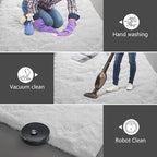 10X14 Large Area Rugs for Living Room Bedroom, Soft Fluffy Indoor Carpet - Image 6