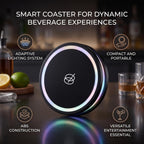 GLOGLOW Drink Mixer Smart Coaster, ABS Material