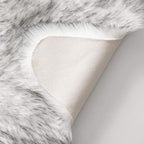 MIULEE Luxury Super Soft Fluffy Area Rug Faux Fur Sheepskin Rug Decorative - Image 5