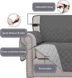 Easy-Going Reversible Chair Cover Washable Sofa Cover - Image 3