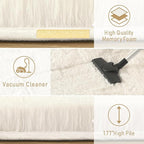 LOCHAS Ultra Soft Indoor Modern Area Rugs 2' x 4', Fluffy Living Room Carpets - Image 6