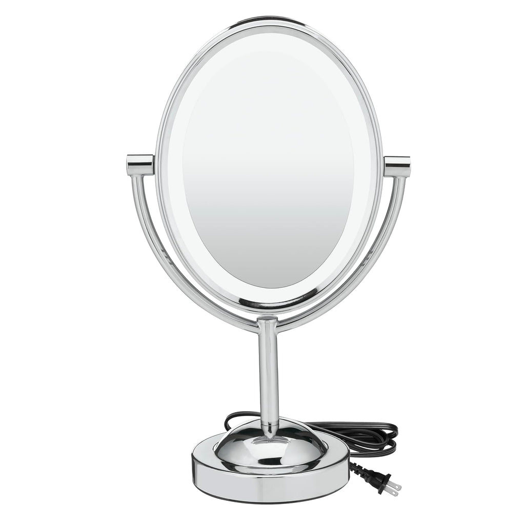 Conair Lighted Vanity Mirror, LED, 1X/7X Magnifying, Double Sided