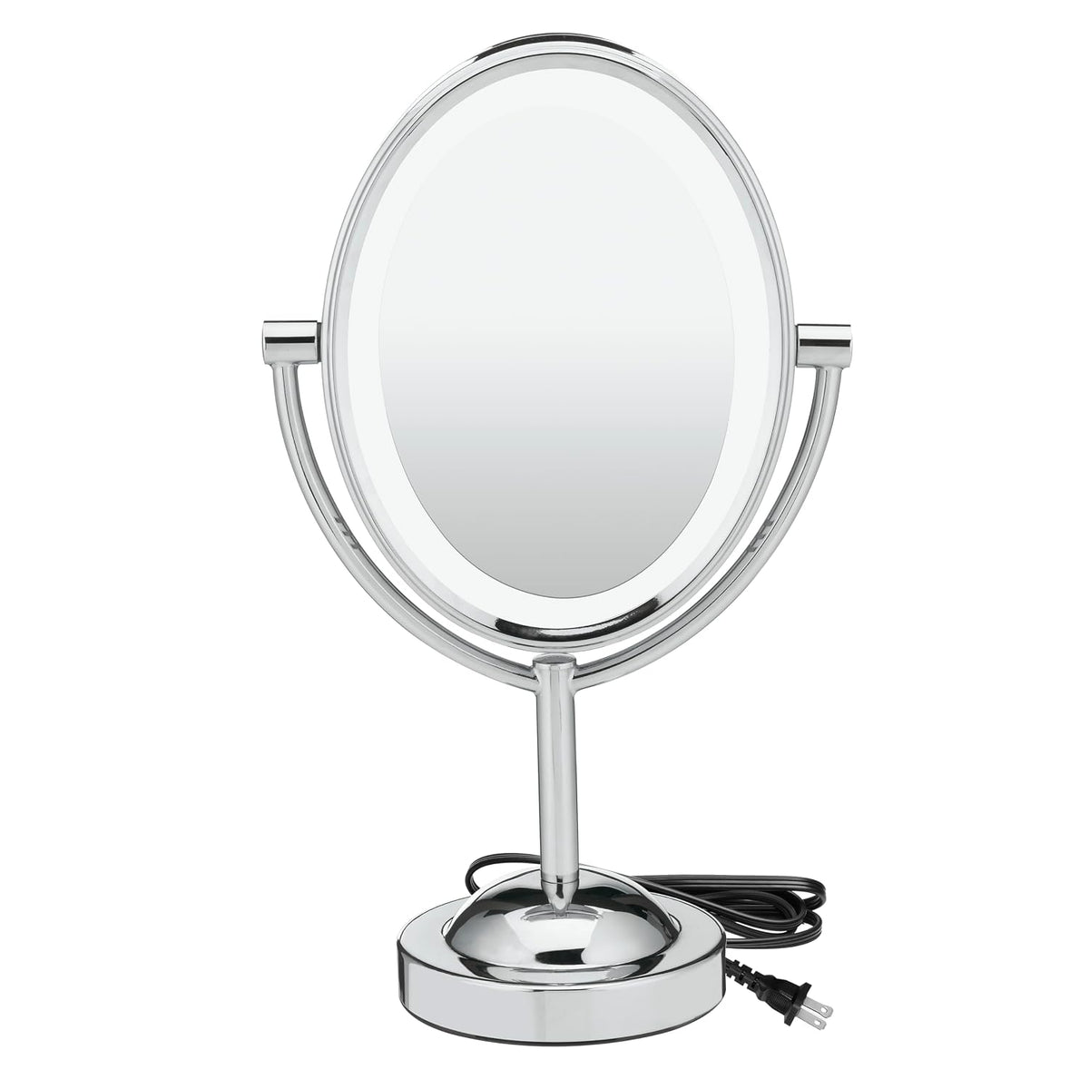 Conair Lighted Vanity Mirror, LED, 1X/7X Magnifying, Double Sided