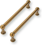10 Pack 5 Inch Solid Kitchen Cabinet Handles Champagne Bronze Heavy Duty Cabinet Pulls Drawer Pulls Cabinet Hardware Kitchen Handles for Cabinets Cupboard Handles