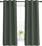 NICETOWN Bedroom Curtains 63 inch Length 2 Panels by NICETOWN