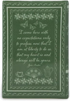 Steel Mill & Co. Triple Book Stack Ceramic Vase, Jane Austen Titles