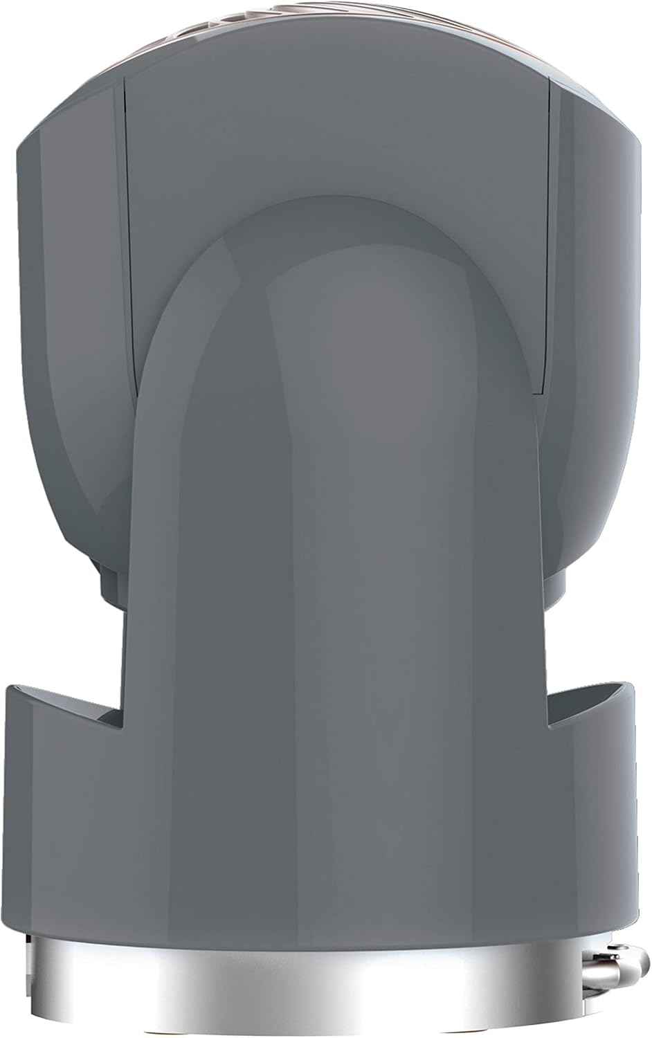 Vornado Flippi V6 Compact Air Circulator Fan, Quiet Portable Travel Fan for Office or Bedroom, Adjustable Head, 2 Speeds, Storm Gray