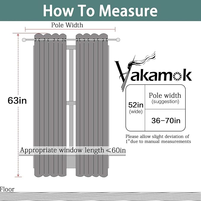 Yakamok Thermal Insulated Grommet Blackout Draperies/Drapes - Image 7