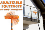 1.5-3 Window Squeegee for Home with Extension Pole