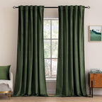 MIULEE Velvet Curtains 100 inches by MIULEE