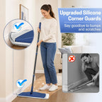 BUVE Microfiber Flat Mop for Hardwood Floors Cleaning