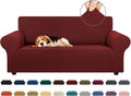 KEKUOU Stretch Loveseat Sofa Cover Slipcover, Couch Covers by KEKUOU