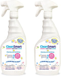 CleanSmart Nursery & High Chair Cleaner, Hypochlorous Acid, 23 oz (2 pack)