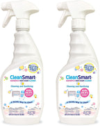 CleanSmart Nursery & High Chair Cleaner, Hypochlorous Acid, 23 oz (2 pack)