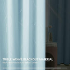 Deconovo Blackout Curtains, Thermal Insulated Soundproof Grommet Drapes - Image 5