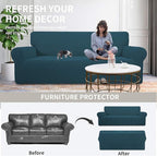 Easy-Going Stretch Sofa Slipcover 1-Piece Sofa Cover Furniture Protector Couch - Image 4