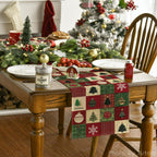 Artoid Mode Christmas Tree Gift Table Runner Home Party Decor 13x108 Inch