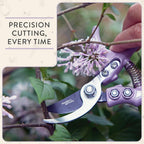 Modern Sprout Bypass Hand Pruners - Scissors - Gardening Tools - Lavender