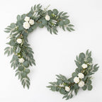 Rowfad 135 Pcs Artificial Eucalyptus Stems, Mixed Greenery Stems for Decor