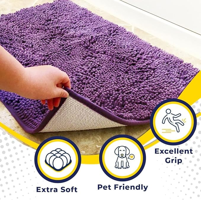 Muddy Mat® | Super Absorbent Door Mat Indoor, Microfiber Quick Dry Chenille - Image 2