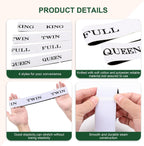 Bed Sheet Organizers and Storage Sheet Keeper Straps for Bedsheet(Mix20PCs)