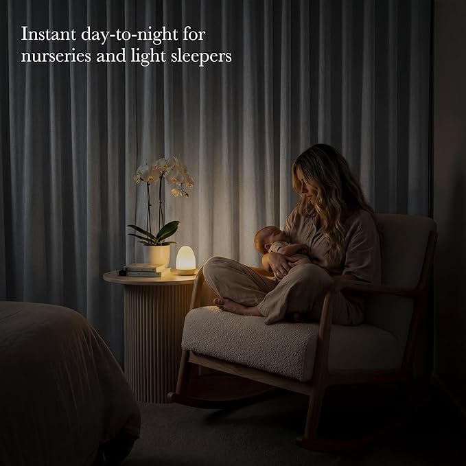 NICETOWN Farmhouse 100% Blackout Linen Curtains - Image 4