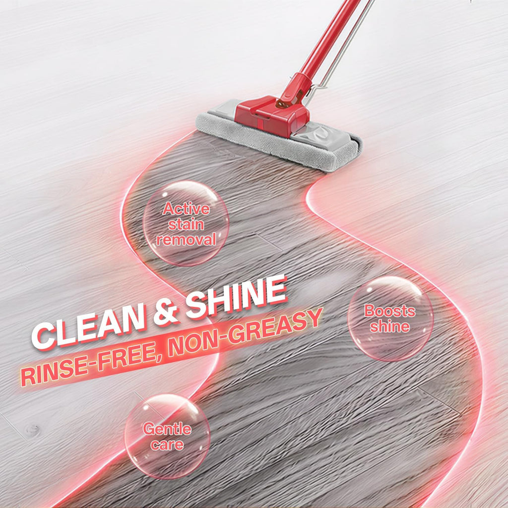 Floor Cleaner for Moping,sakura Scent, 2 * 17.6 Fl Oz +1 Clean Cloth