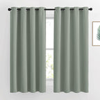 NICETOWN Blackout Sage Green Curtains & Drapes by NICETOWN