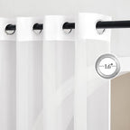 NICETOWN Sheer Curtains for Windows - Image 2